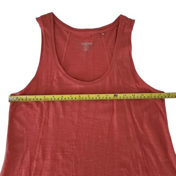 TOAD&CO Organic Cotton Tank Top Orange small - Picture 8 of 9